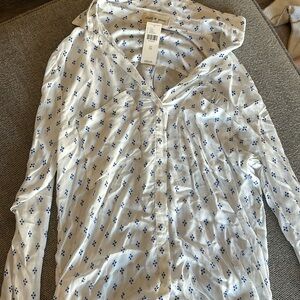 Anthropologie cloth and stone blouse NEW never worn size xs